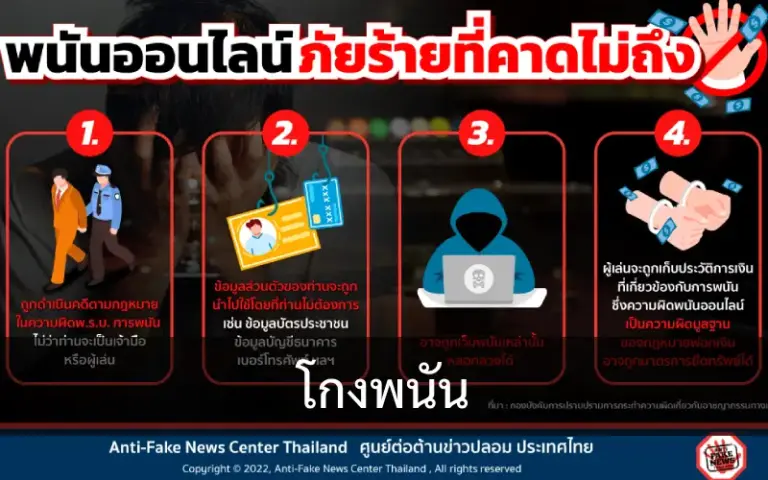 โกงพนัน