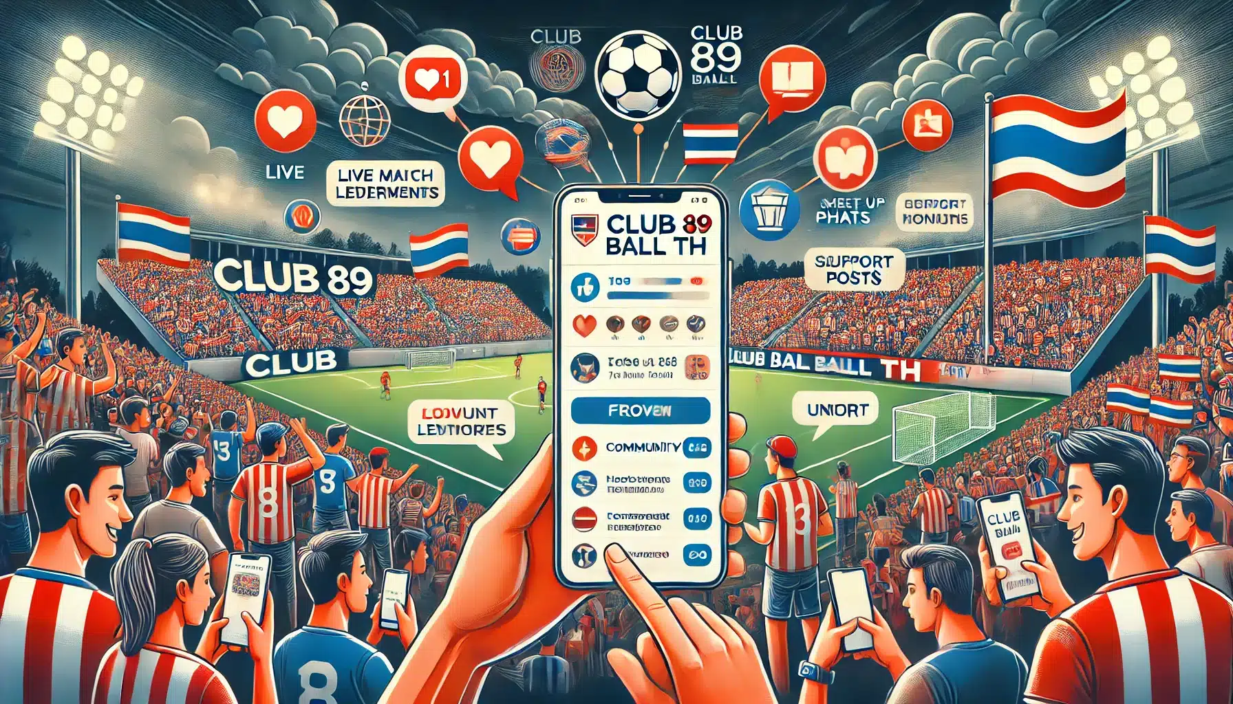 การสร้างเครือข่ายกับแฟนฟุตบอลชาวไทย: การวิเคราะห์การเติบโตของสโมสร 89 Ball TH ในชุมชนกีฬา